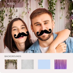 Roses – Fotobox Hochzeitsdesign