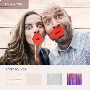 Soulmates – Fotobox Hochzeitsdesign